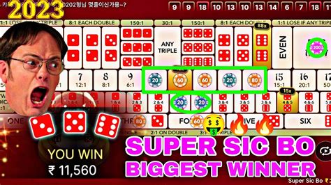 Super Sic Bo Big Wins .